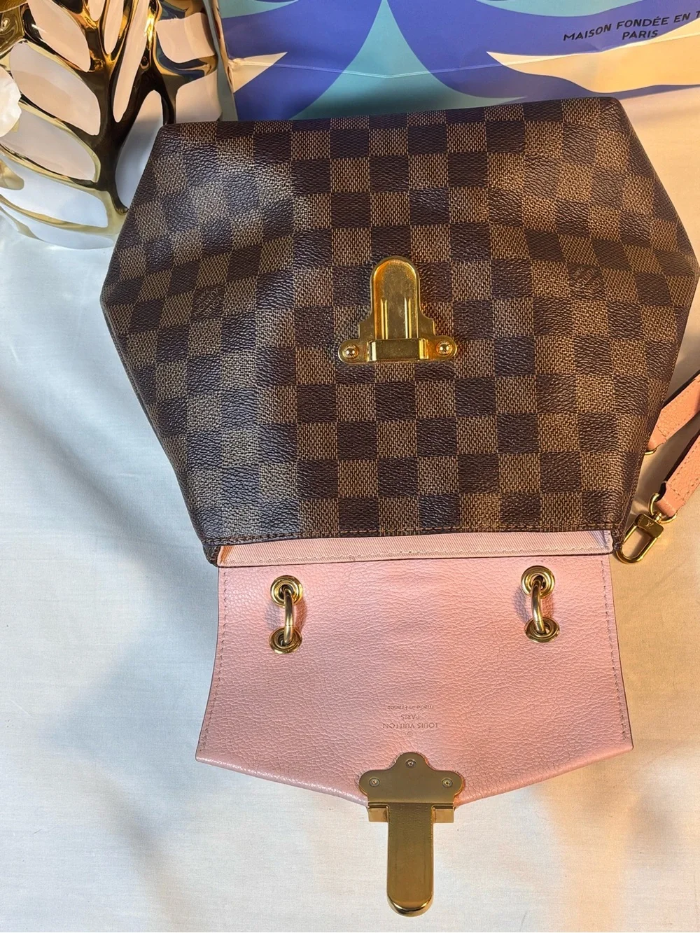 Louis Vuitton Clapton Ebene Rose
